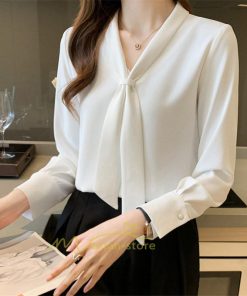 シャツ・ブラウス | ブラウス レディース きれいめ 40代 春夏秋新作 オシャレブラウス シフォンシャツ リボンネック 長袖トップス ブラウス 大人 ゆったり シャツ30代 50代 通勤