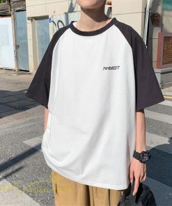 Tシャツ | 夏新作 メンズ Tシャツ 半袖 切り替え カジュアル シンプル カットソー 半袖トップス お出かけ クルーネック 日常感 メンズゆったり