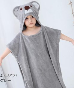 （子供）その他 | もこもこ フード付き バスタオル 速乾