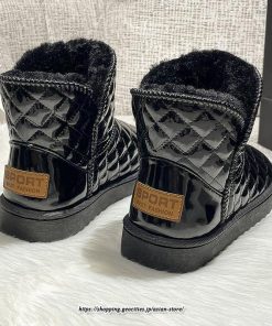 ブーツ | ムートンレディース 靴 スノーシューズ ショート裏ボア 裏起毛 秋冬 防寒 シューズ あったか 歩きやすい 20代30代40代50代