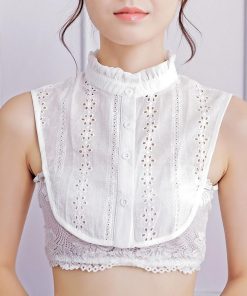 その他小物 | シャツスタイル 小物 つけ襟 重ね着 立ち襟 レディース フリルネック ファッション