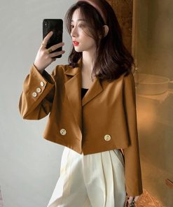 テーラードジャケット | ショート丈 テーラード ジャケット 長袖