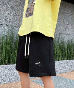 ハーフパンツ ショート | パンツ メンズ ワイドパンツ ハーフパンツ 5分丈 ウエストゴム 夏新作 シンプル プリント ゆったり 20代 30代 サマーパンツ 夏服 40代 スポーツ 大きいサイズ