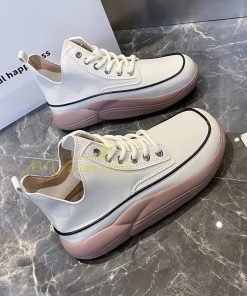 スニーカー | スニーカー レディース レディースシューズ ローカット 靴 厚底 ダッドウォーキングシューズ Pu革 厚底靴 美脚 厚底スニーカー 歩きやすい