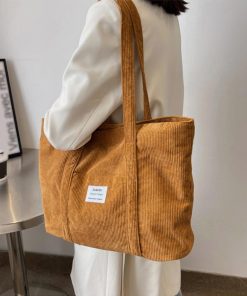 トートバッグ | コーデュロイ 大容量カバン