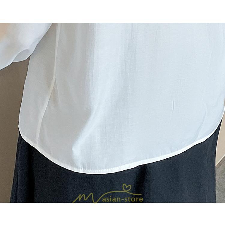 シャツ・ブラウス | ブラウス レディース 長袖 50代 白 シャツ ゆったり トップス きれいめ フォーマル ベージュ 通勤 通学 オフィス 40代 OL 上品 30代 フェミニン 20代