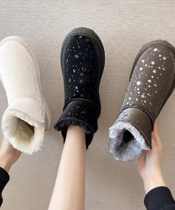 ムートンブーツ | 裏起毛 ショートブーツ