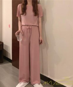 パジャマ ルームウェア | パジャマ レディース 夏 半袖 ルームウェア 涼しい 部屋着 ナイトウェア 寝間着 上下セット 薄手パジャマ 柔らかく軽い薄手の快適Tシャツパジャマ 部屋着