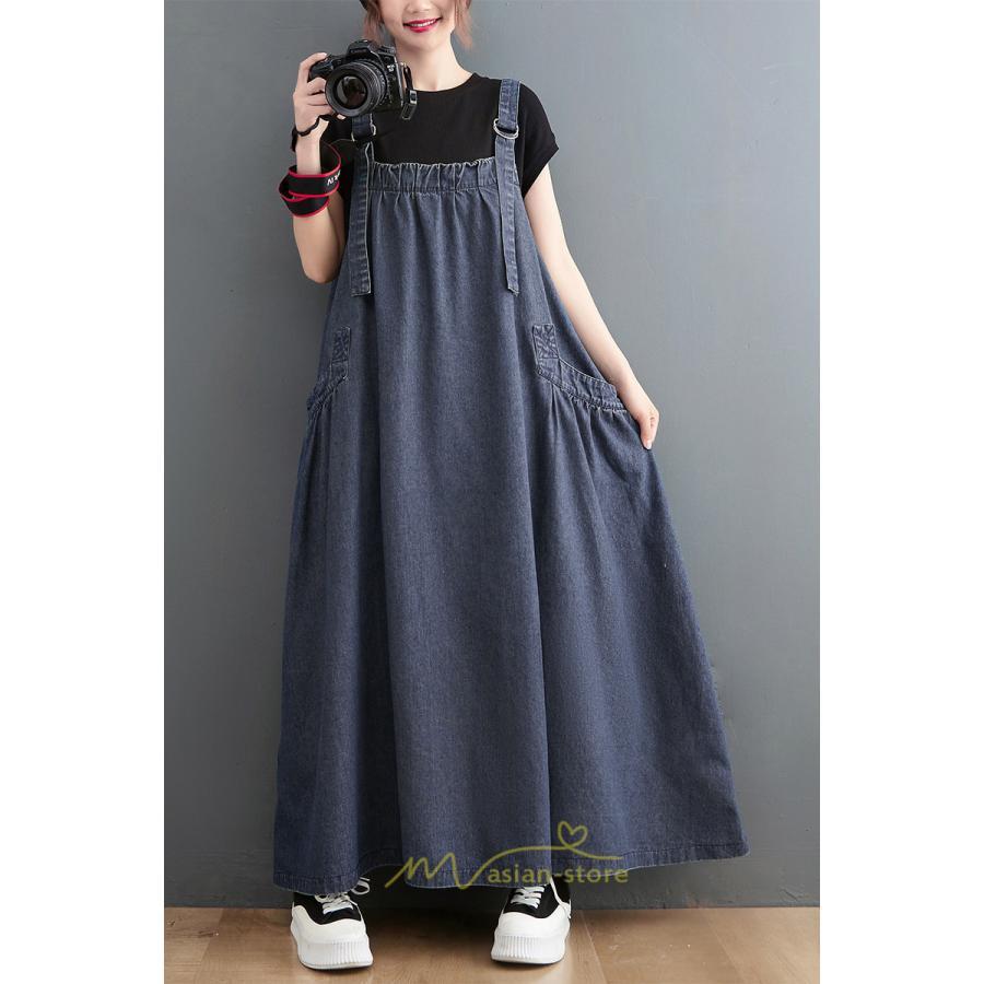 オーバーオール サロペット | オーバーオール レディース スカート サロペット 春 夏 秋 冬 20代 30代 40代 デニム お出かけ ジャンスカ ジャンパースカート ポケット付き デート 外出