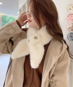 マフラー | フェイクファー ティペット レディース