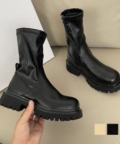 ショートブーツ | 厚底 レディース靴 韓国
