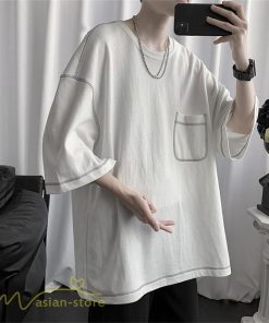 Tシャツ | 半袖メンズ カットソー ゆったり 半袖 カジュアル おしゃれ カジュアル 夏新作 体型カバー シンプル 30代 カッコウイイ ポケット 20代 無地