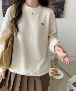 パーカー | トレーナー 長袖 刺繍 レディース スウェット 長袖トレーナー シンプル 20代 30代 フリーサイズ 7色 カジュアル ゆったり コーデ 秋冬 大人 50代 40代