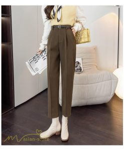 チノ・テーパード・ジョガー・スキニーパン | パンツ レディース 秋冬 コーデ ビジネスパンツ ロング丈 着痩せ テーパードパンツ OL ビジネス ラシャ 大きいサイズ カジュアル 冬 お出かけ パンツ 秋 無地