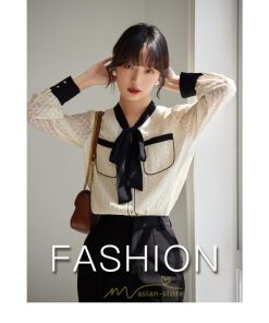 シャツ・ブラウス | ブラウス シャツ レディース 40代 上品 ブラウス きれいめ 通勤 OL ビジネス ゆったり リボン レース 秋服 オフィス キレイめ 20代30代40代50代