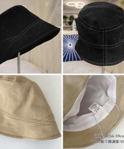 帽子 | ステッチバケットハット レディース韓国風