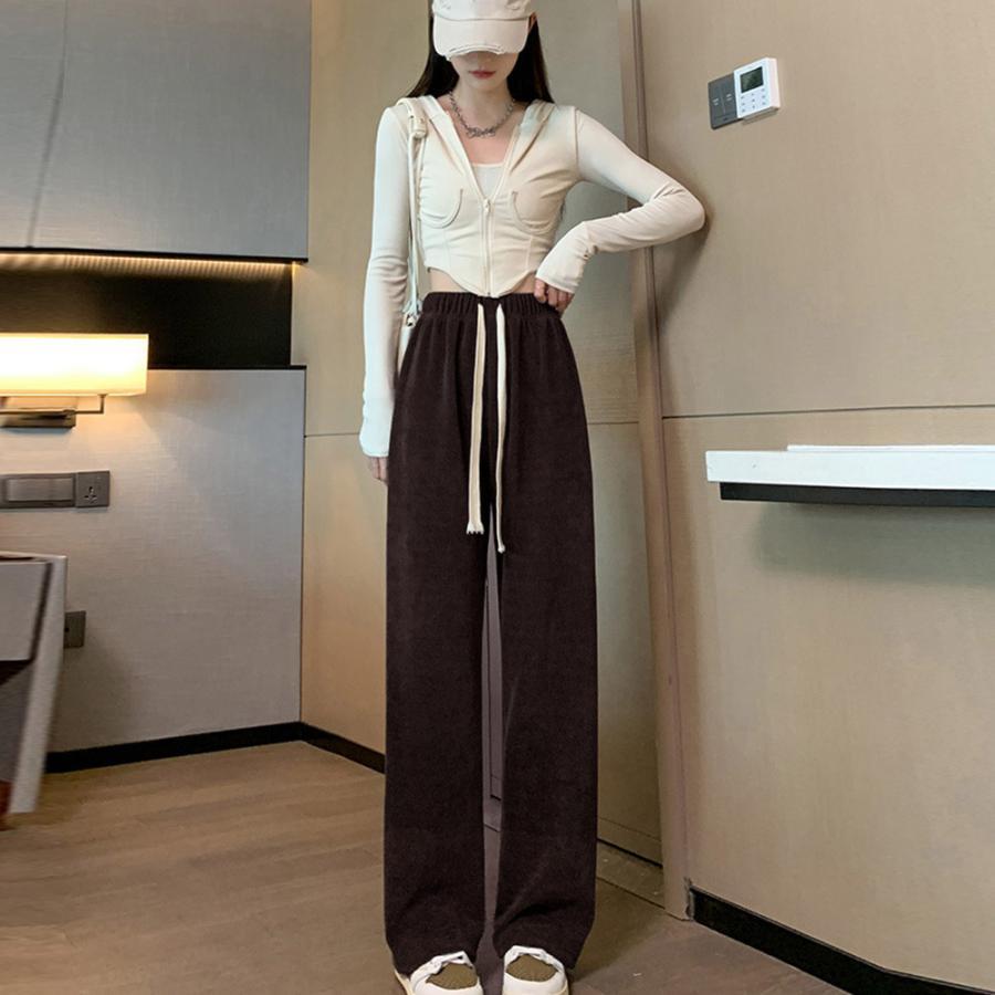 ワイドパンツ | コーデュロイ韓国レディース