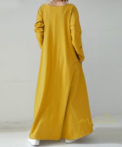 マキシ | ワンピース レディース 秋 ロングワンピース マキシワンピース 体型カバー ゆったり マキシ丈 秋冬 通勤着 可愛い 20代 トレンド 40代 30代 韓国風 50代