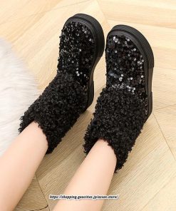 ブーツ | ムートンフェイクムートン ショートもこもこ ボア 定番 シューズ 靴 秋靴 レディース 可愛い 痛くない 歩きやすい 秋 あったか 冬