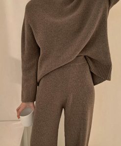 セットアップ | セットアップニット 秋冬 スリット 韓国