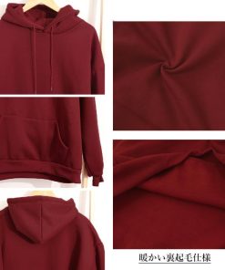 パーカ | 裏起毛パーカー レディース 韓国風秋冬