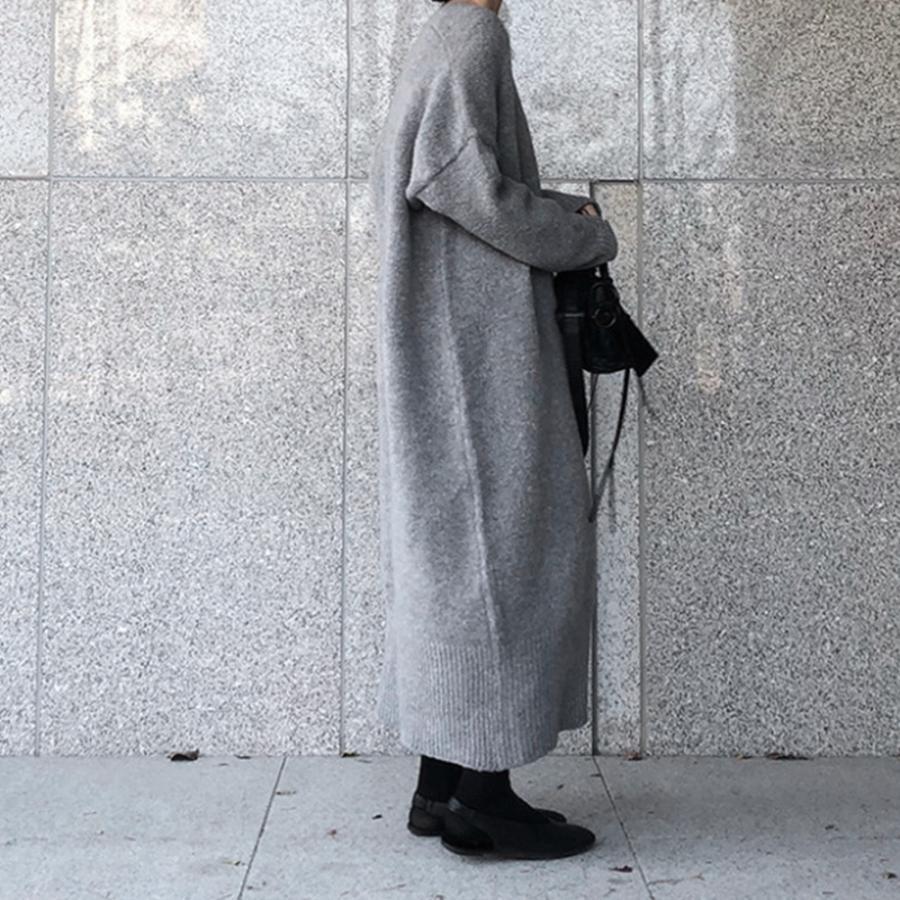 カーディガン | ロング ニットレディース
