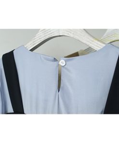 マキシ | プリーツワンピース ワンピース 半袖 レディース お呼ばれ 二次会 ミモレ丈 ゆったり 夏 リゾート 切り替え 体型カバー エレガント レイヤード 重ね着風