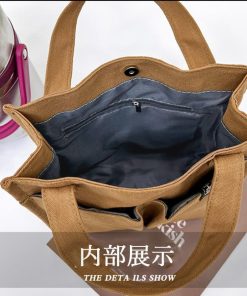 ハンドバッグ | キャンバスバッグ ミニ ハンドバッグ韓国