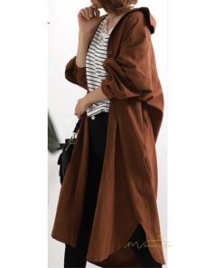 ワンピース | 長袖ロングシャツ20代30代 羽織り 無地 秋物 レディース ロングミモレ丈 大人 綿シャツ ワンピース ママ カジュアル 40代50代