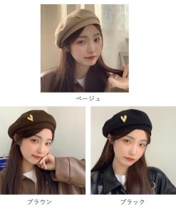 ベレー帽 | レディース帽子 春秋冬 3色