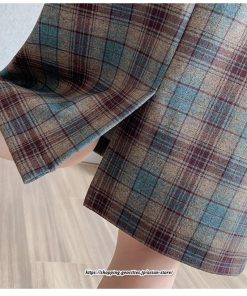 スカート | ミモレ丈 ひざ丈 レディース チェック柄 体型カバー 着痩せ Aライン ハイウエスト 上品 2022新作 通勤 秋冬コーデ オシャレ 韓国風 キレイめ