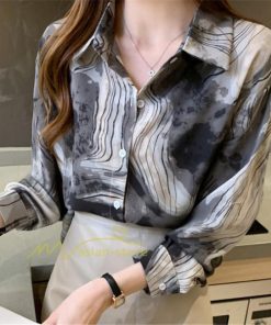 シャツ・ブラウス | ブラウス トップス シャツ レディース シフォン 無地 長袖シャツ ファッション カジュアル エレガント 細身 優雅 オシャレ レトロ風 上品 カーディガン 通勤 OL