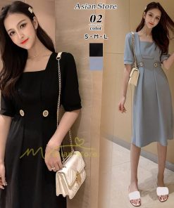 マキシ | ワンピース レディース 40代 きれいめ 膝丈ワンピース 春夏新作 半袖ワンピース 韓国ファッション 通勤通学 20代30代 エレガント お出かけ カジュアル ビジネス