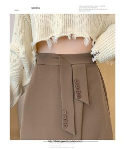 スカート | ロングロング丈 ミモレ丈 ミモレスリット 秋 冬 秋冬 高見え カジュアル Aライン 小柄 キレイめ 通学 着痩せ 通勤 2022新作