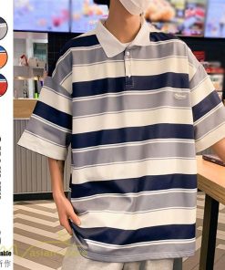 Tシャツ | ポロシャツ メンズ ボーダー 半袖シャツ カットソー メンズゆったり カジュアル 夏新作 おしゃれ ポロ サマーシャツ カッコウイイ 夏 プレゼント 上品