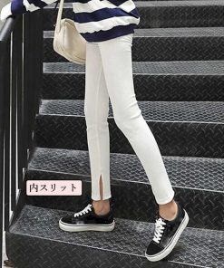 レギンス | サイドスリット 韓国 ボトムス