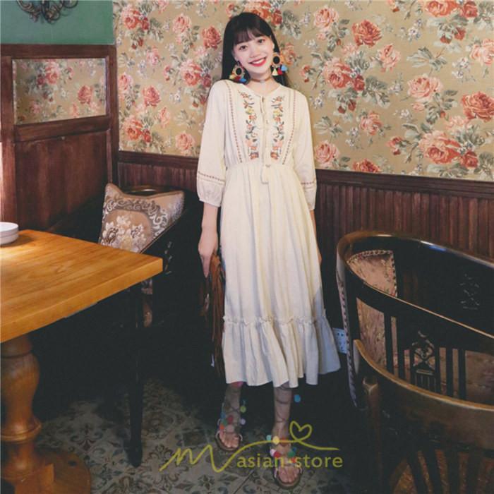 マキシ | 大人気ワンピース ミモレ丈 長袖 レディース 二次会 リゾート カジュアル お呼ばれ きれいめ Aラインワンピース かわいい パーティー 旅行 デート 淑女