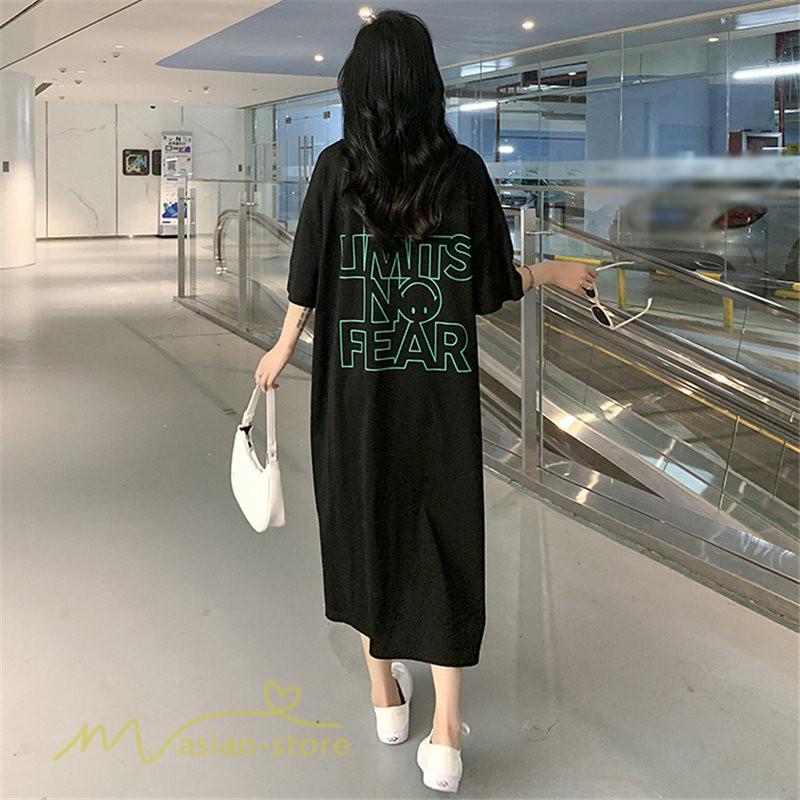 ワンピース | ゆるマタニティウェア レディース 着痩せ 夏 上品 妊婦服 大きいサイズ 体型カバー ゆったり ひざ下丈 マタニティ送料無料