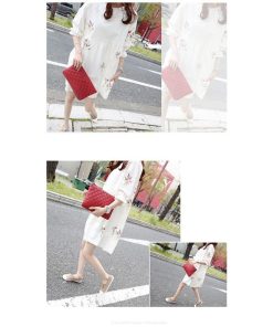 マタニティ | ワンピース 五分袖 授乳服 2type Aラインワンピース ギャザー 刺繍 可愛い 妊婦 妊娠 大人 産前産後 膝上丈ワンピース ヨコファスナー ママ