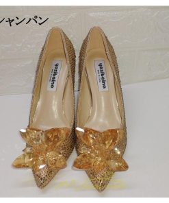 パンプス | ハイヒール 人工水晶 きらきら キレイめ ヒール5cm7cm9cm ポインテッドトゥ レディース 夏 サンダル 痛くない 美脚 ピンヒール 歩きやすい お出かけ