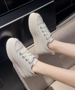 シューズ | 厚底スニーカー レディース ローカット靴