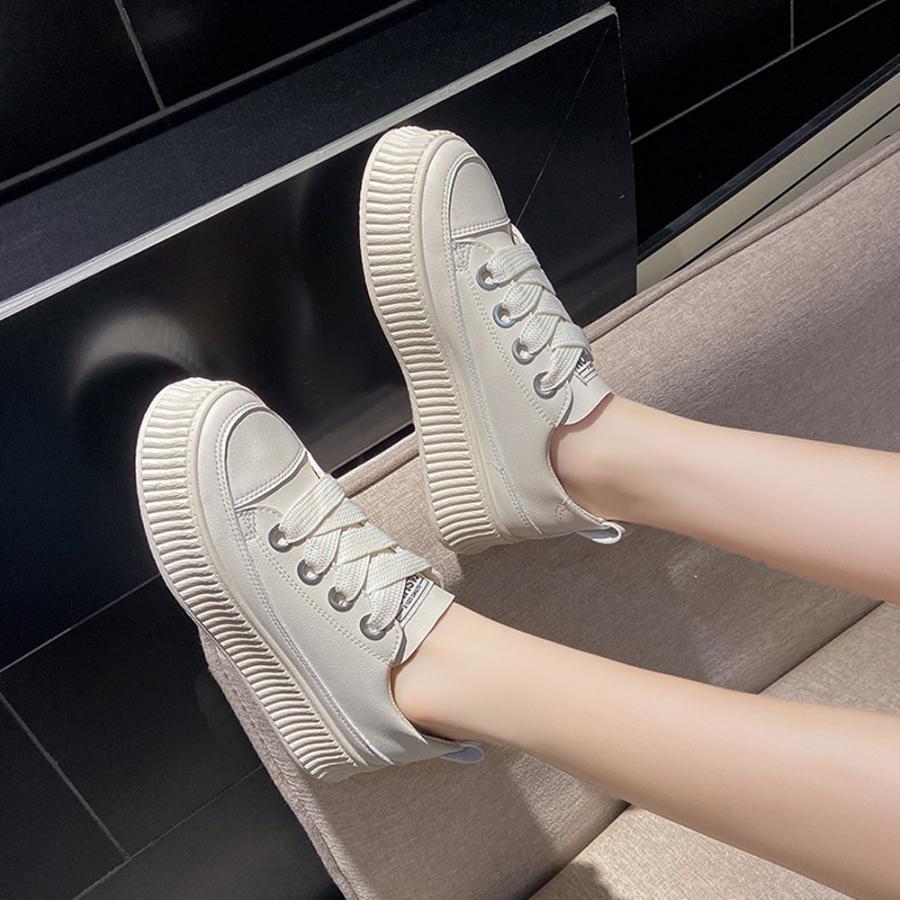 シューズ | 厚底スニーカー レディース ローカット靴