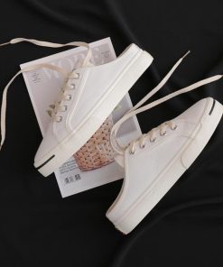 シューズ | スニーカー キャンバス 歩きやすい スリッポン かかとなし ローカット レディース スニーカー 春夏 美脚 スニーカー