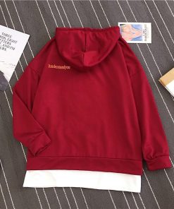 パーカー ジャケット コート | パーカー レディース 春物 重ね着風 フェイク レイヤード 長袖 フード付き プルオーバー カワイイ パーカ 20代30代 カジュアル