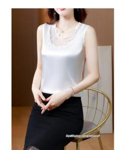 キャミソール タンクトップ | タンクトップ レディース 秋 秋服 レイヤード インナー ノースリーブ 重ね着 ベーシック 夏物 夏秋物 しわにくい とろっと滑らかな肌触りの落ち感素材 春服