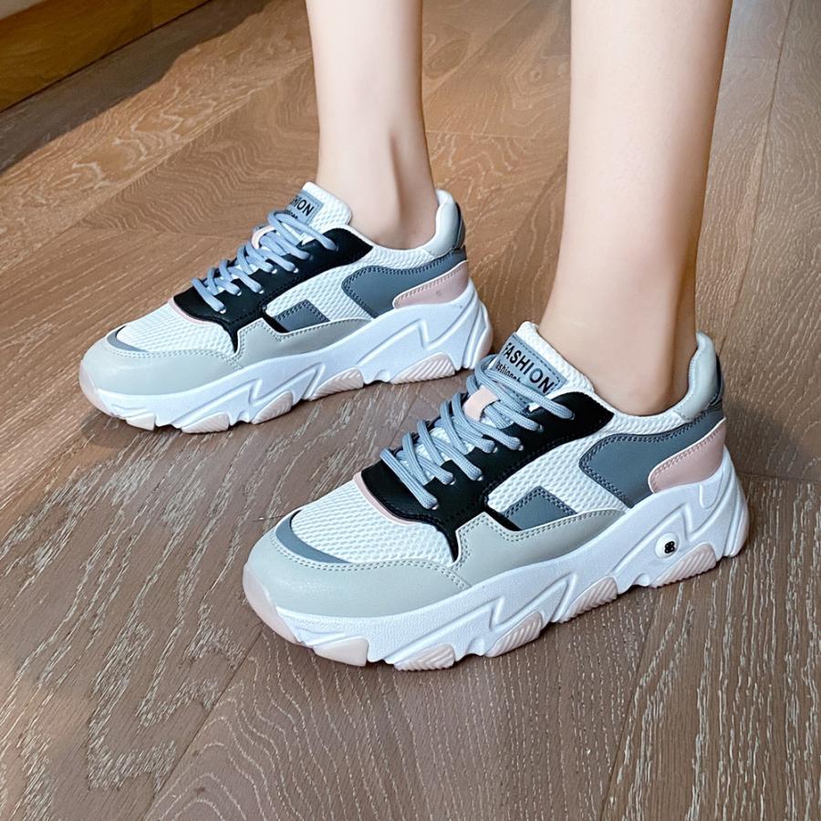 ショートブーツ | ダッドシューズ スニーカー レディース 歩きやすい ローカット 厚底スニーカー スポーツ カジュアル