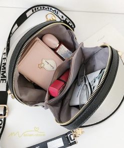 女性用バッグ | ハンドバッグ ショルダーバッグ レディース バッグ 肩掛け 斜め掛け 手提げかばん 3way 丸型バッグ ファッション シンブル がま口タイプ きれいめ 2020新作 鞄