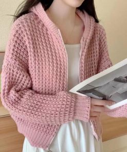ニット・セーター | ニットパーカー 秋冬 カーディガン 韓国