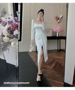 タイト | ワンピースタイトワンピース長袖 上品 セクシー高級感 ワンピース タイトワンピース ヒップアップ スリム 美ライン シルエット エレガント お呼ばれ