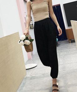 サルエルパンツ | パンツ ロング ハイウエスト ボトムズ